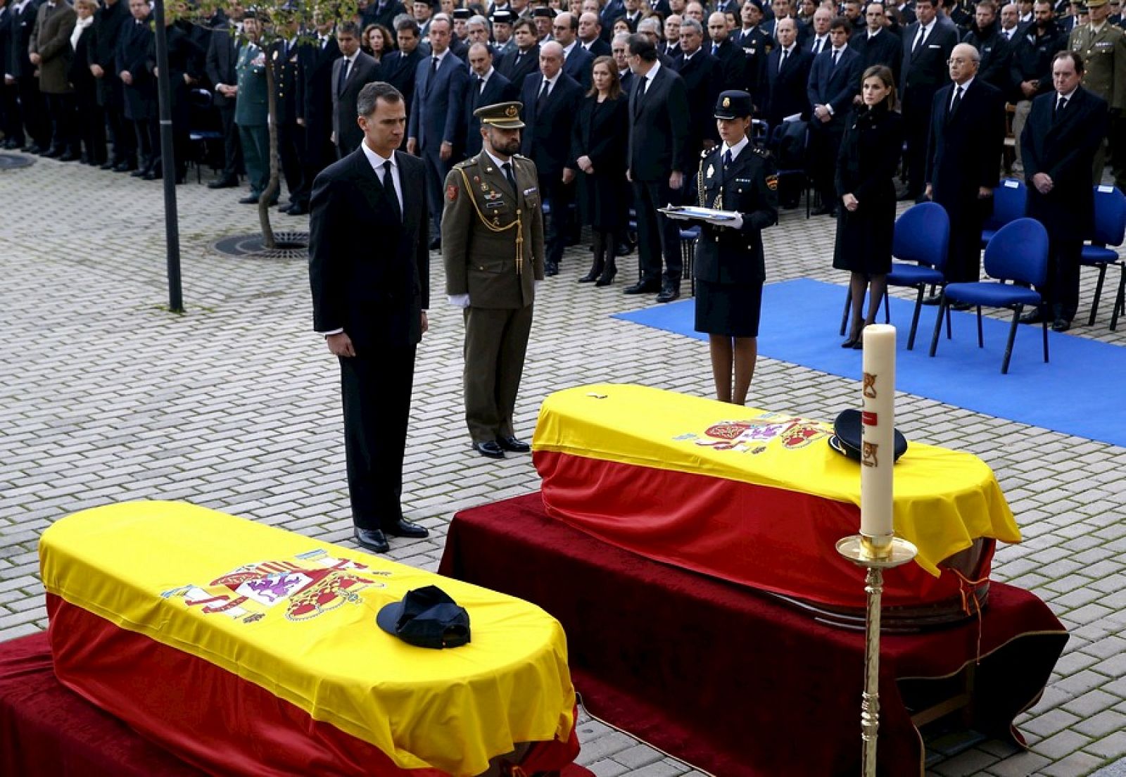 Funeral por policias asesinados en Kabul