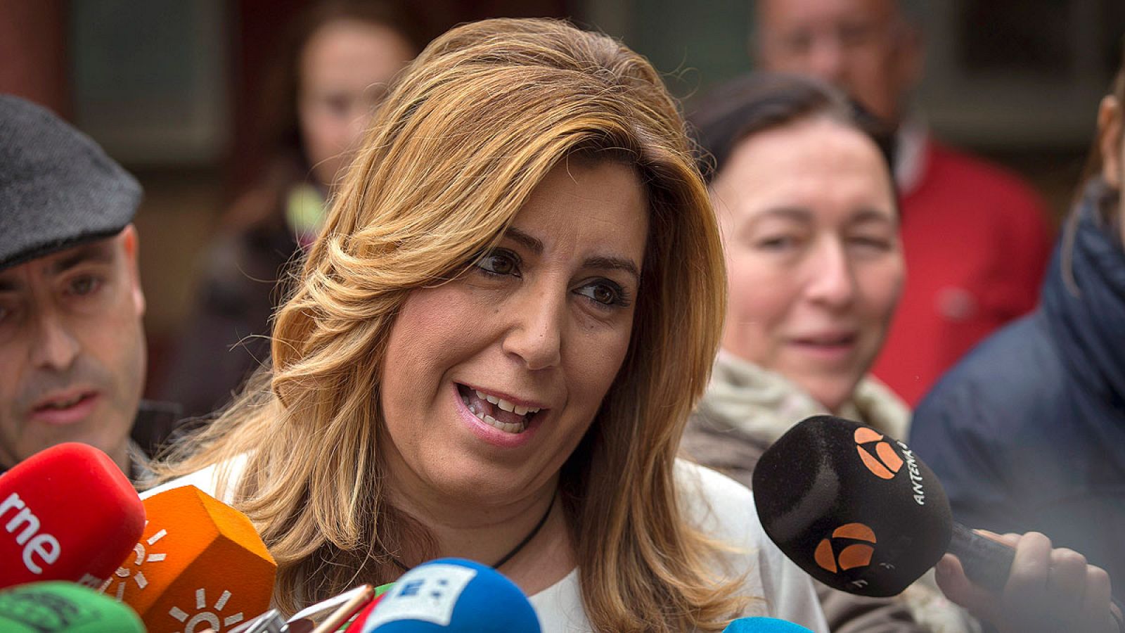 La presidenta de la Junta de Andalucía, Susana Díaz