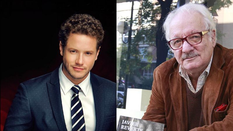 Daniel Diges y Javier Reverte