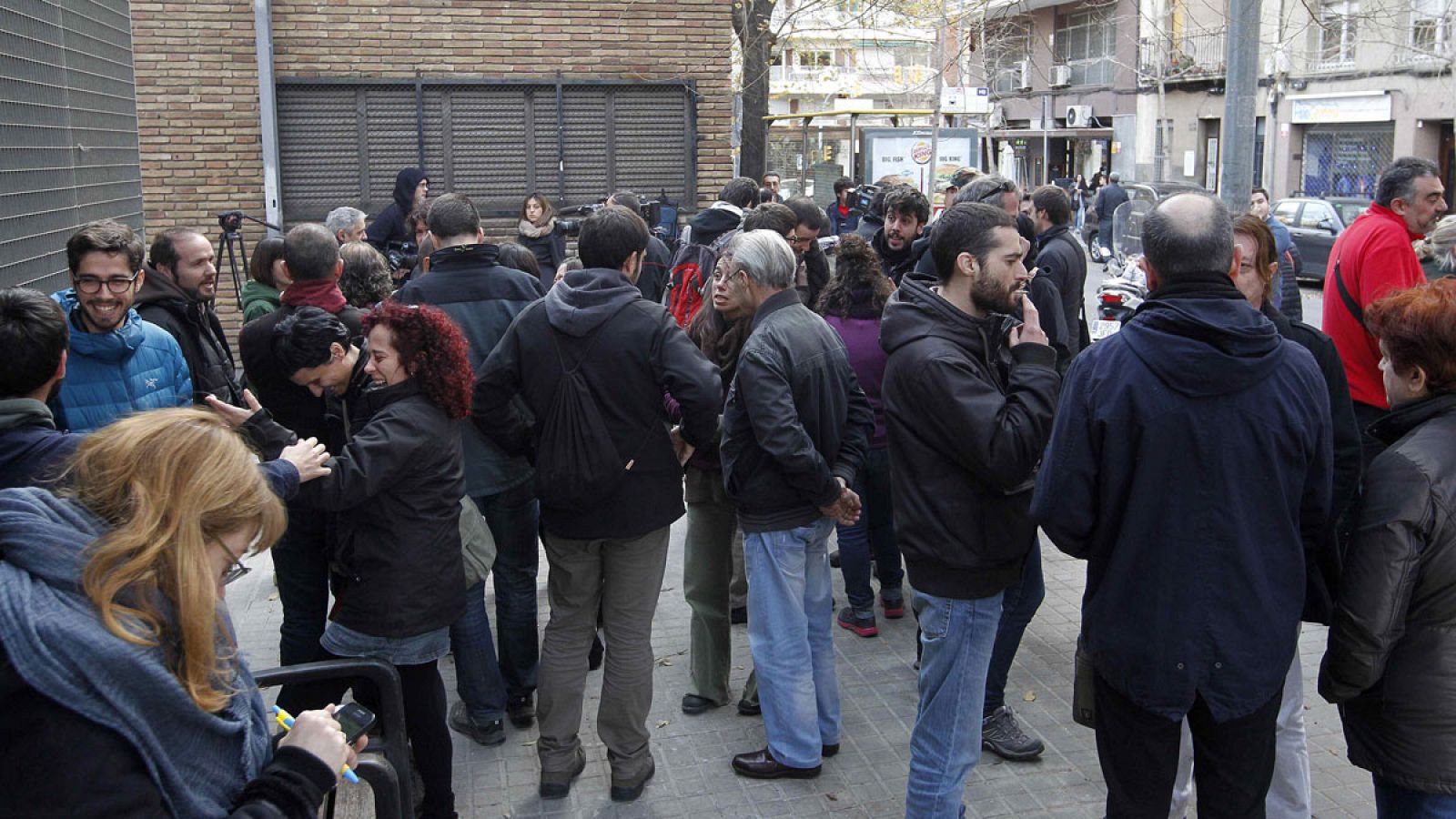 Reunión de la asamblea territorial de la CUP en Barcelona