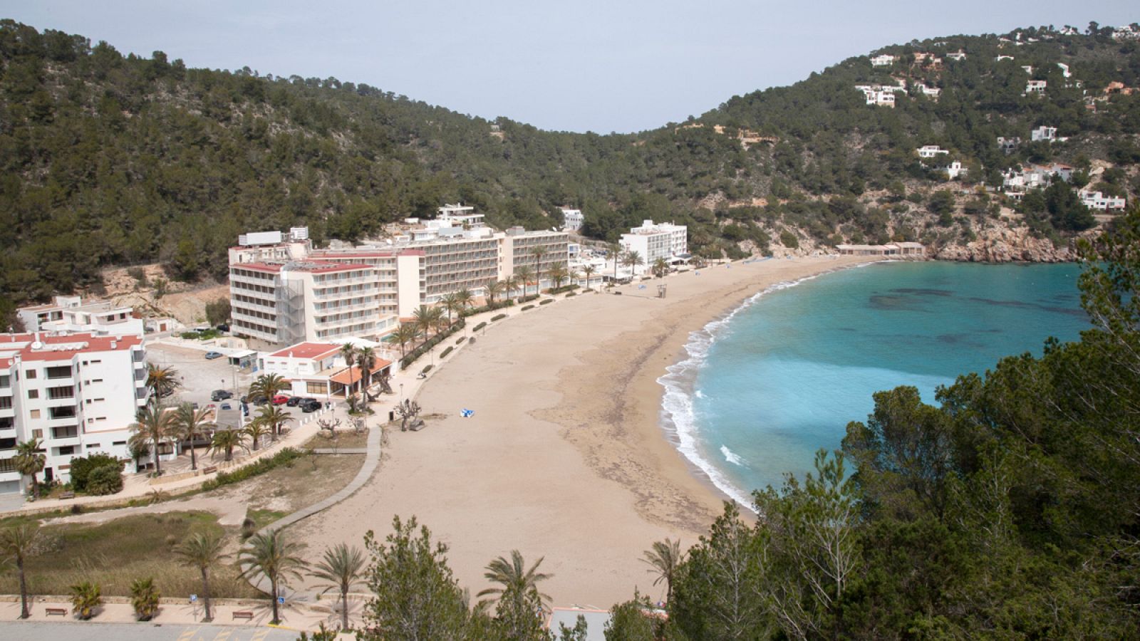 Cala de San Vicente en Ibiza