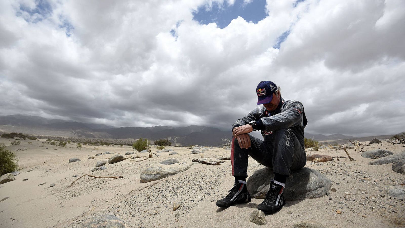 Carlos Sainz, tras perder todas las opciones en el Dakar 2016.