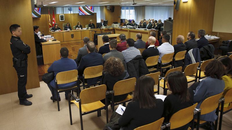 Los quince procesados por la tragedia del Madrid Arena