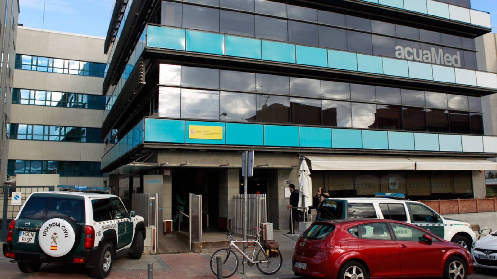 Sede de la empresa Aguas de las Cuencas Mediterráneas (Acuamed), dependiente del Ministerio de Agricultura y Medio Ambiente