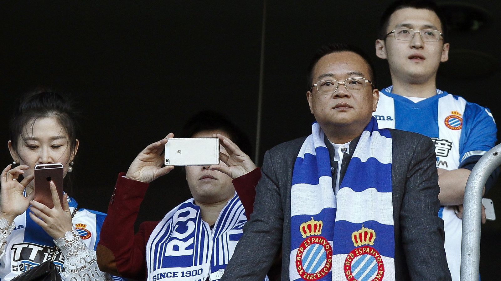 El principal accionista del RCD Espanyol, el chino Chen Yansheng