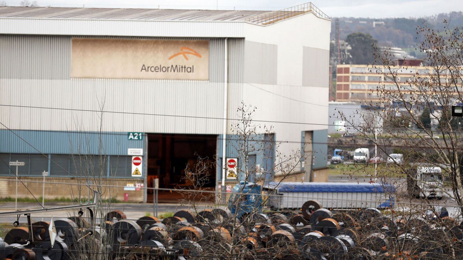 La planta de Arcelor Mittal en la localidad vizcaína de Sestao