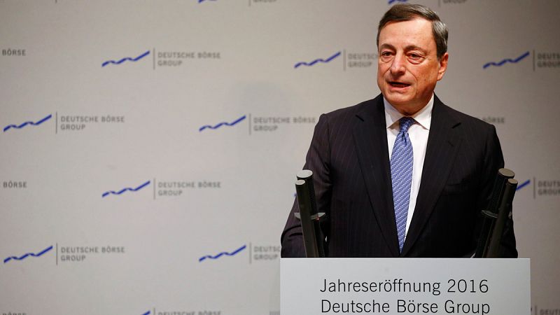 El presidente del BCE, Mario Draghi