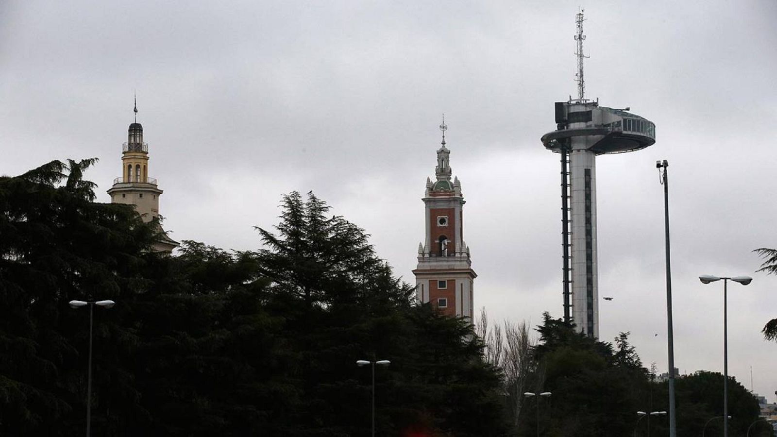 Vista general del Faro de Moncloa