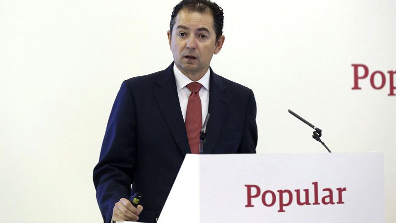 El consejero delegado del Popular, Francisco Gómez
