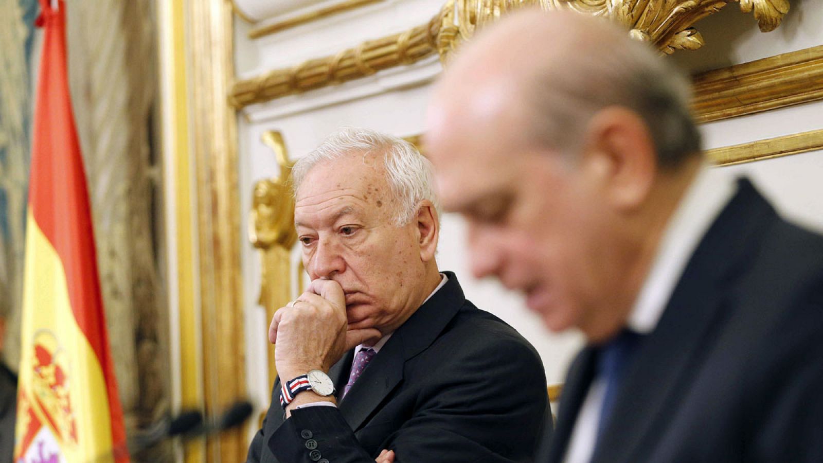 El ministro de Exteriores en funciones, José Manuel García-Margallo
