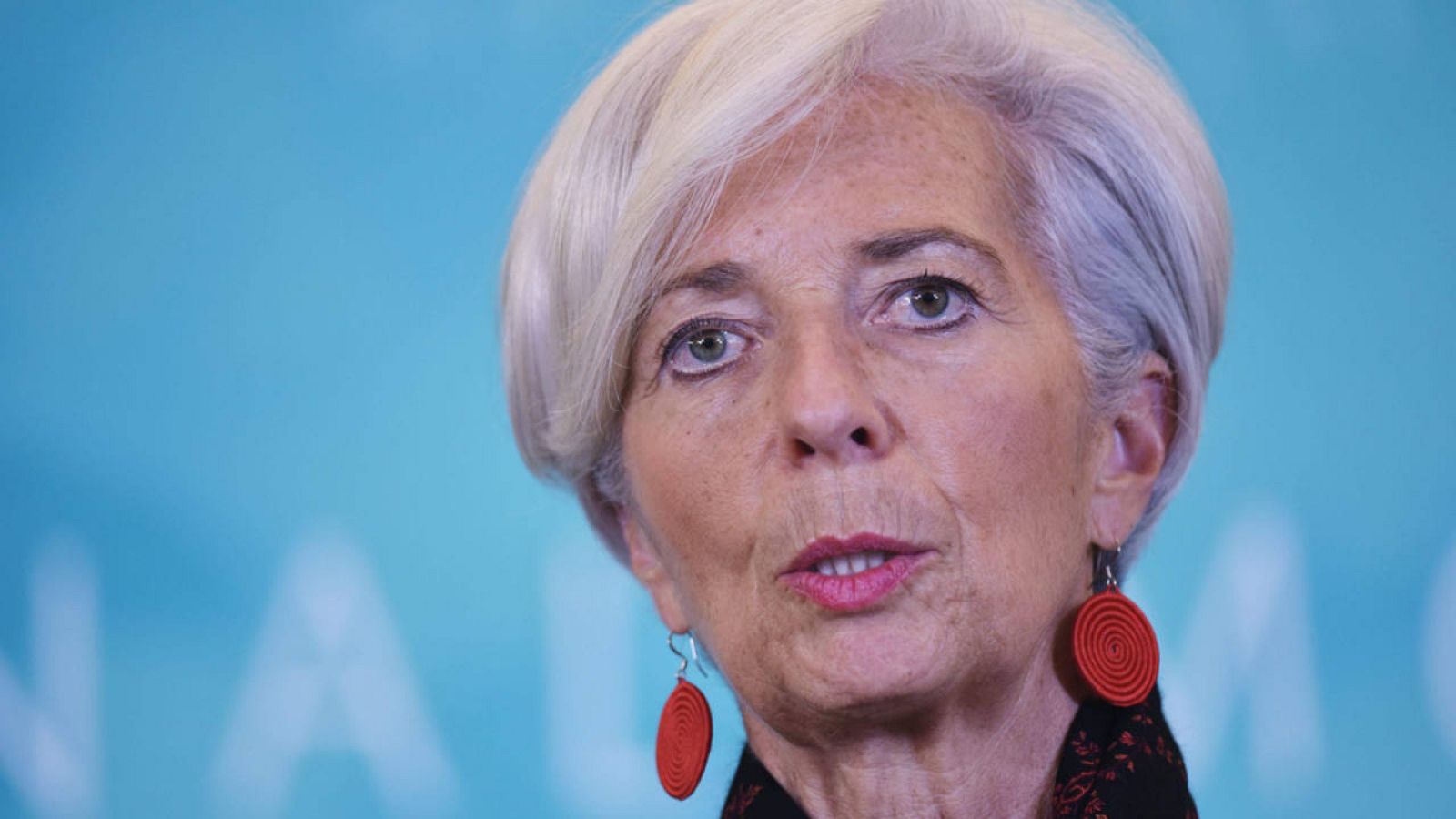 La directora gerente del FMI, Christine Lagarde