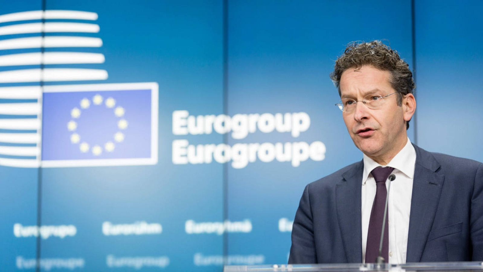El presidente del Eurogrupo, Jeroen Dijsselbloem