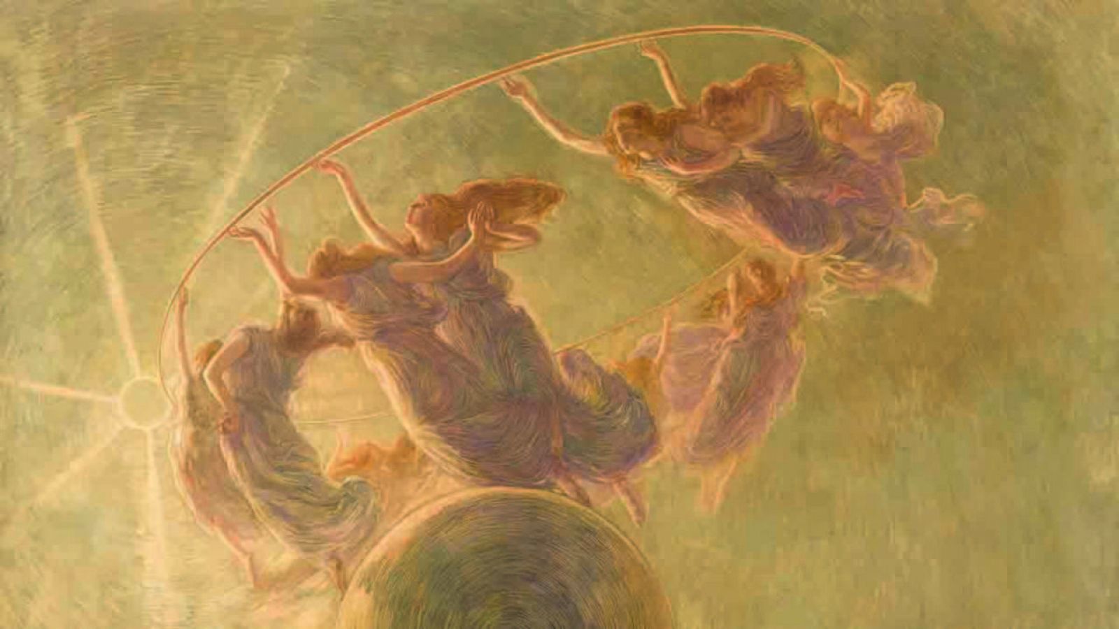 'La danza de las horas' de Gaetano Previati. (1899)