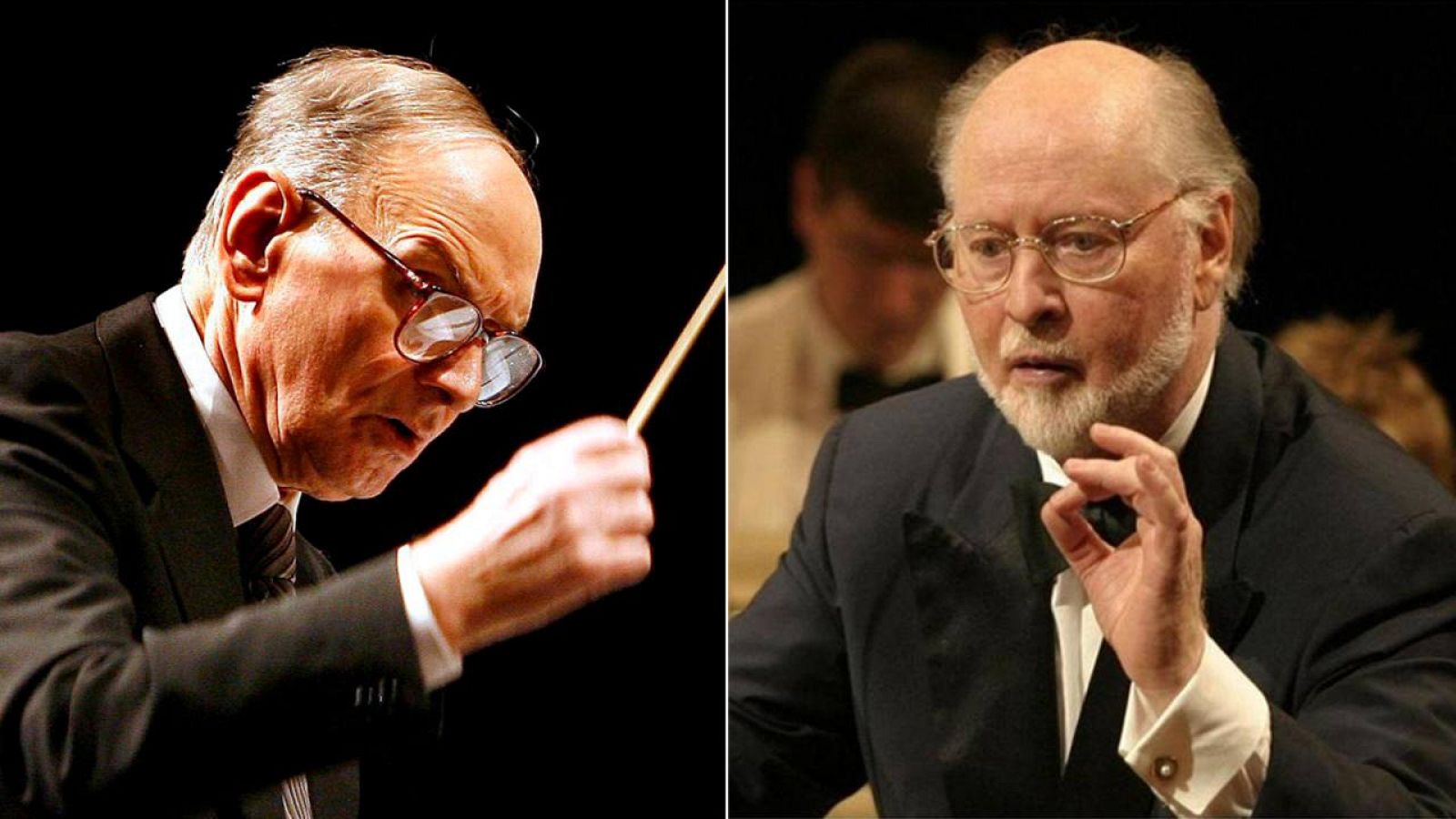 Ennio Morricone y John Williams