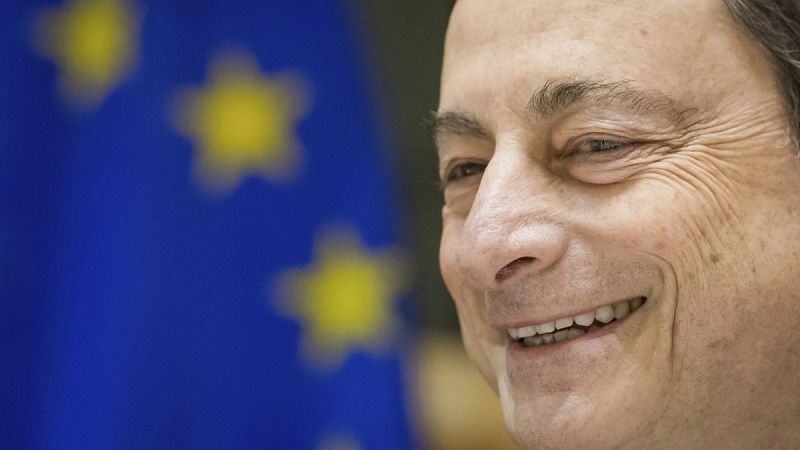 El presidente del Banco Central Europeo, Mario Draghi