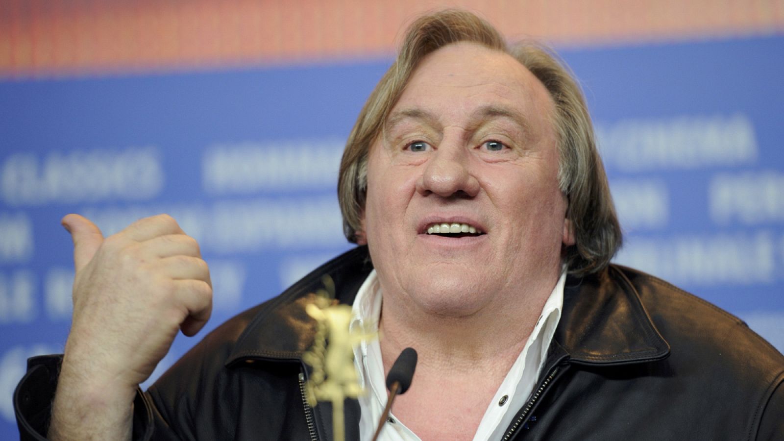 El actor Gerard Depardieu, en Berlín.