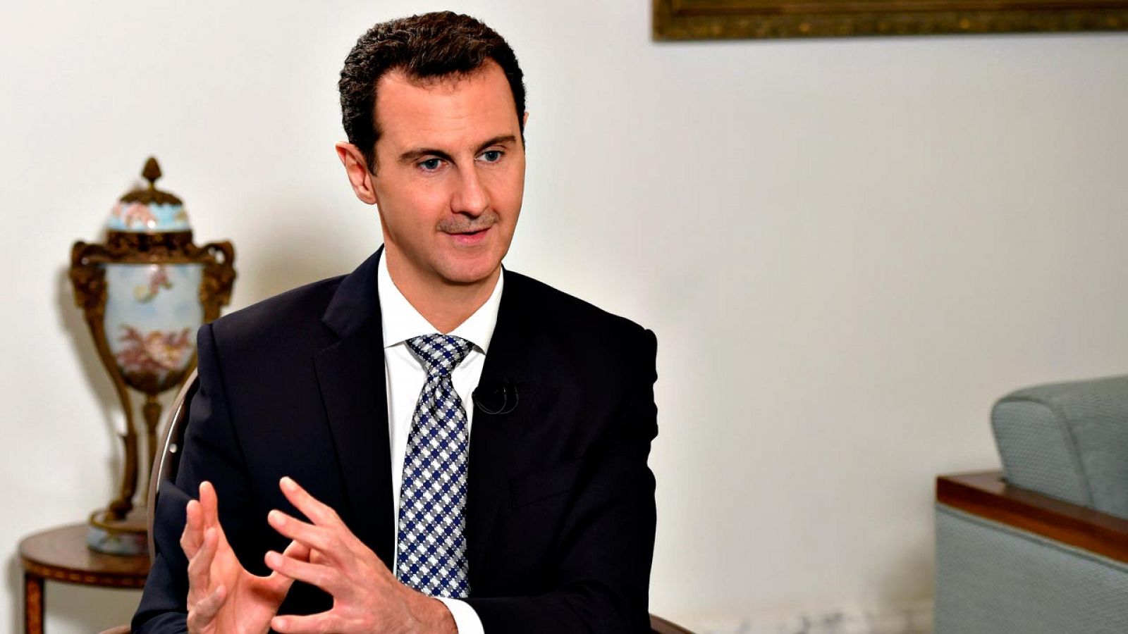 El presidente de Siria, Bachar al Asad, en una entrevista reciente