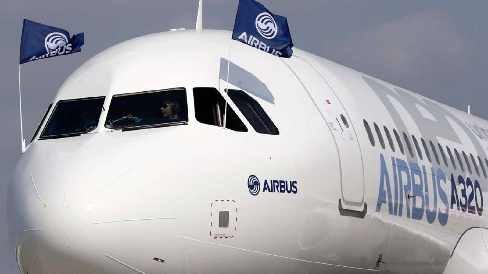 Cabina de un avión Airbus 320neo