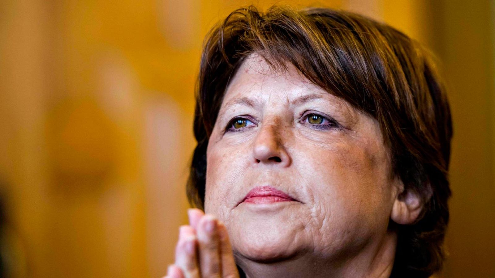 La exministra socialista francesa Martine Aubry