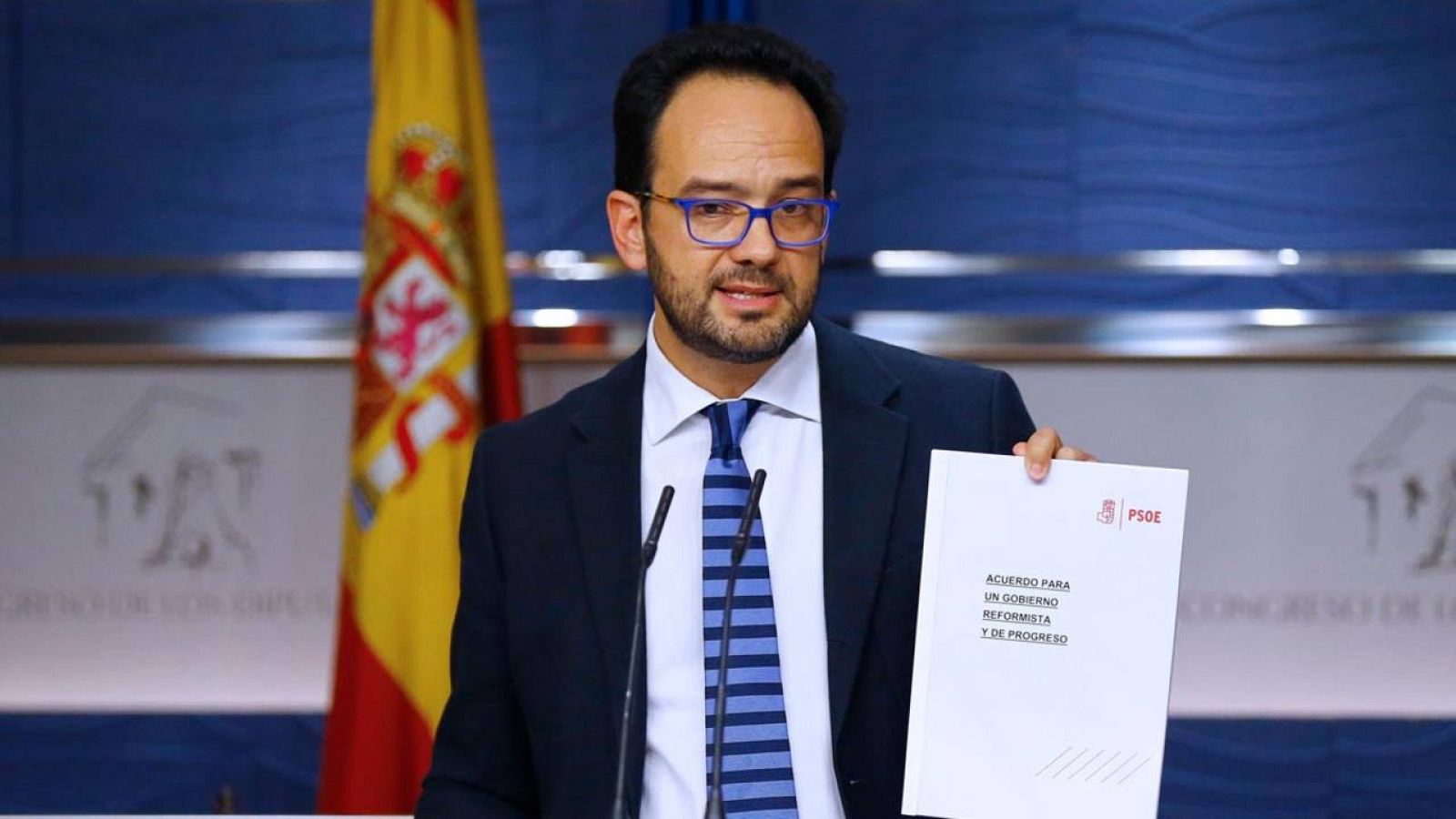 El PSOE acusa a Podemos de "mentir" para levantarse de la mesa y de "no haber tenido voluntad de pactar"  