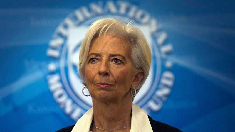 La directora gerente del FMI, Christine Lagarde