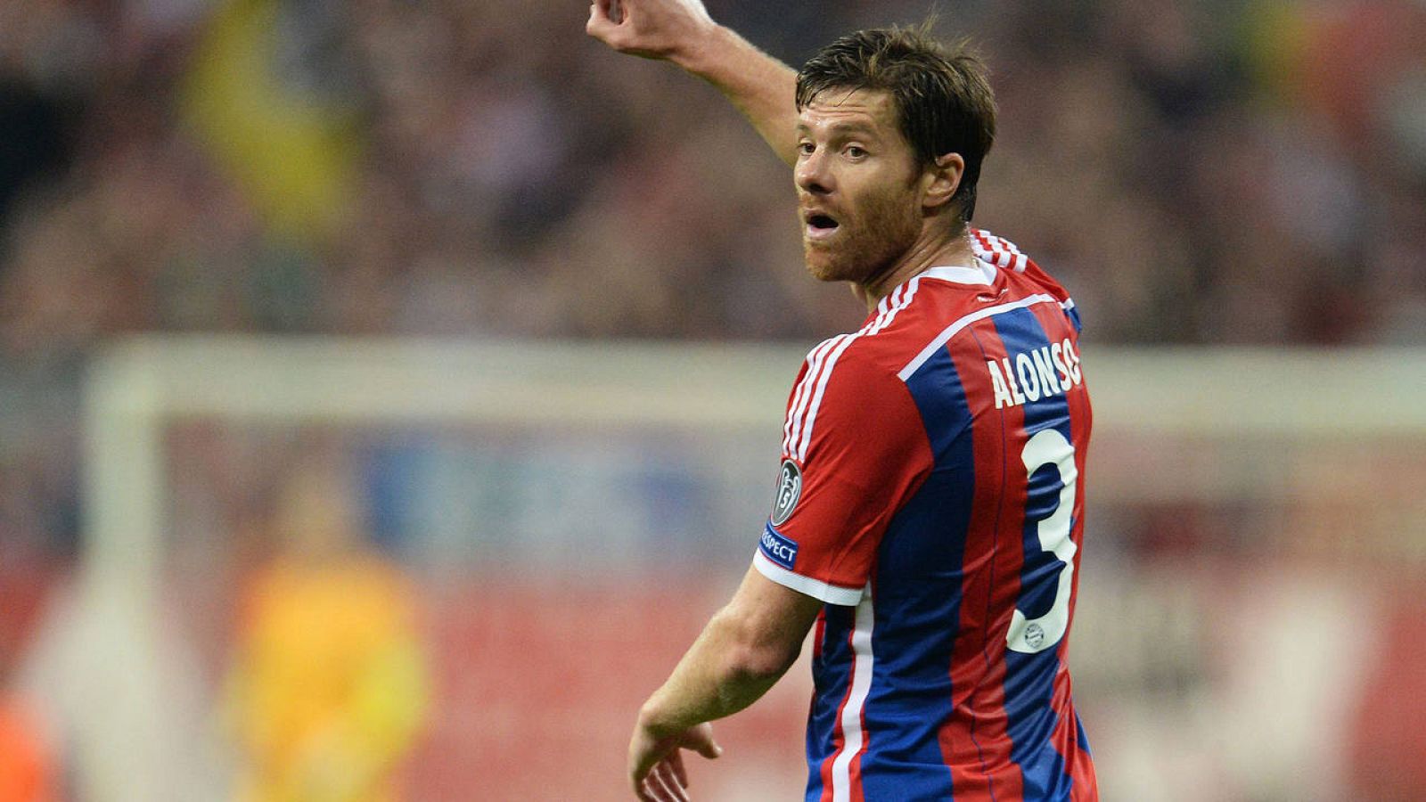 Xabi Alonso, en un partido con el Bayern de Múnich.