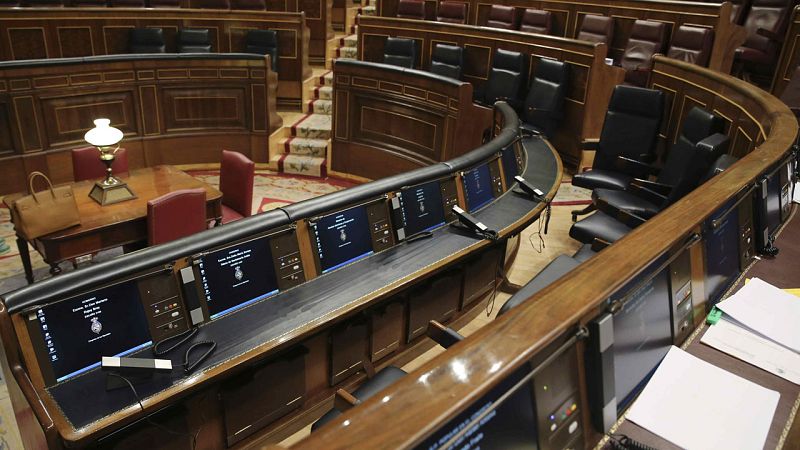 Imagen de archivo del hemiciclo del Congreso de los Diputados