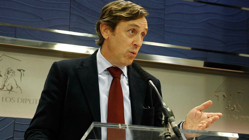 El portavoz del Grupo Popular en el Congreso de los Diputados, Rafael Hernando