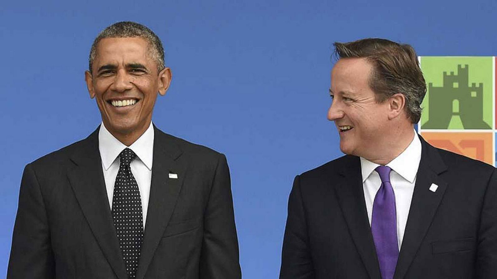 El presidente de EE.UU., Barack Obama, y el primer ministro británico, David Cameron