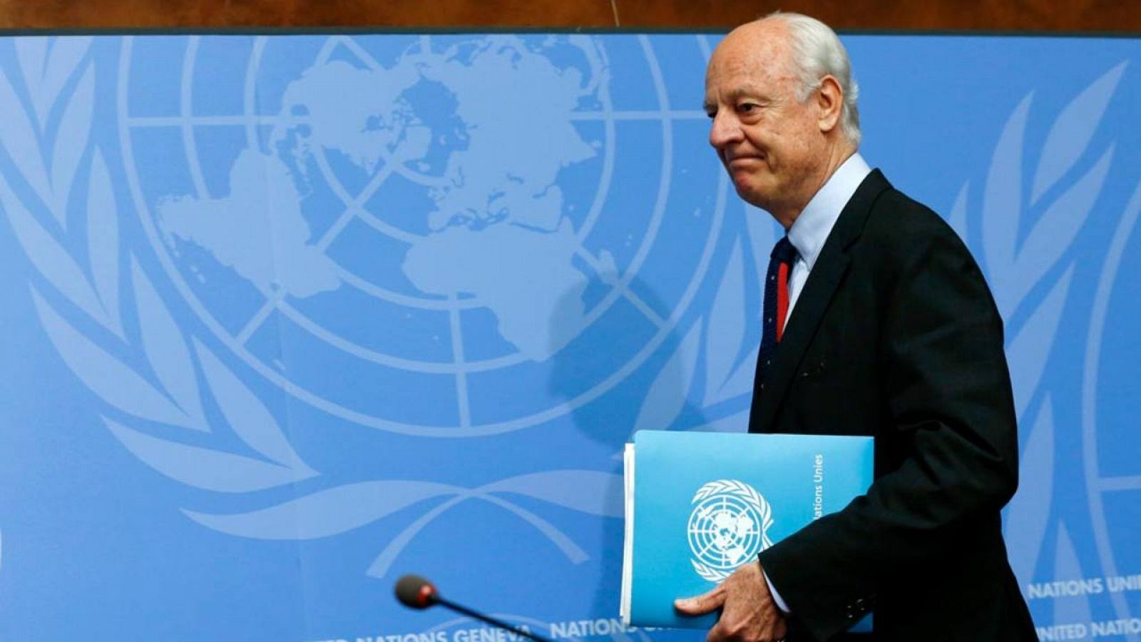 Staffan de Mistura, enviado especial de las Naciones Unidas a Siria