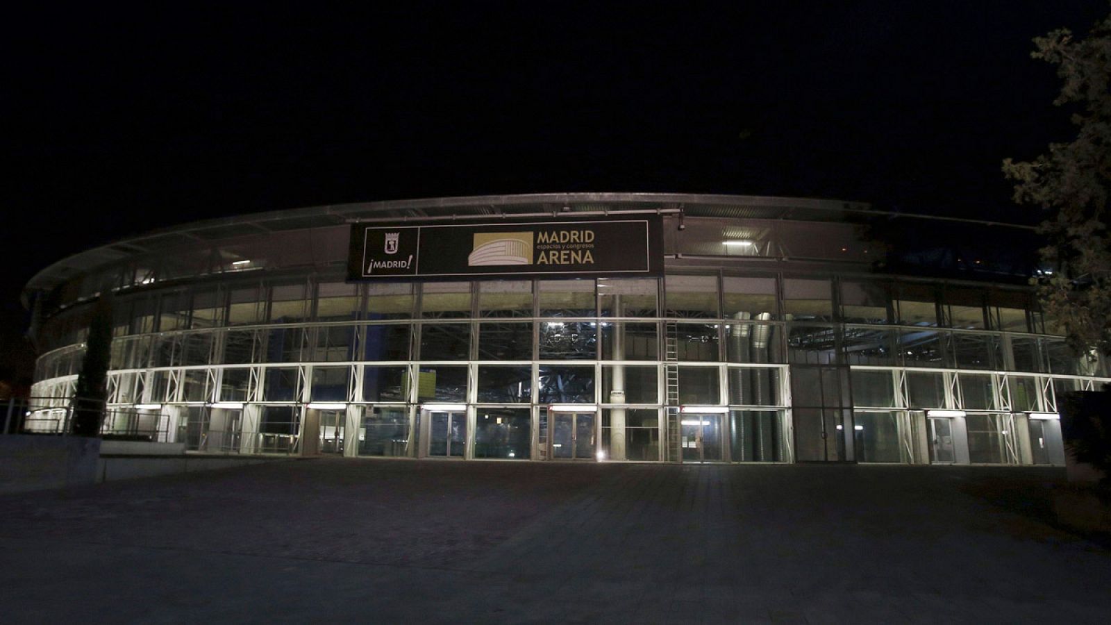 Vista exterior del pabellón Madrid Arena