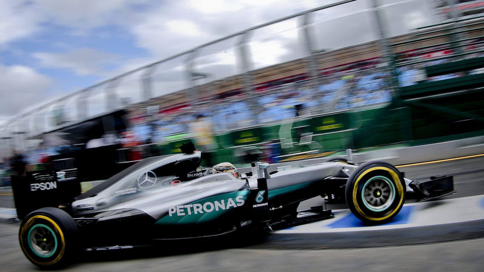 El piloto británico Lewis Hamilton, en Australia