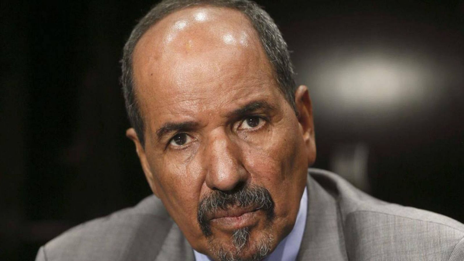 El presidente de la República Árabe Saharaui Democrática (RASD) y líder del Frente Polisario, Mohamad Abdelaziz