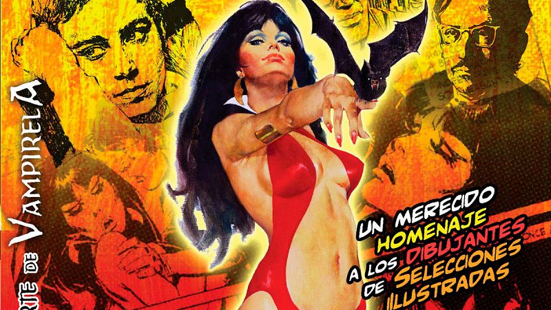 Fragmento de la carátula del dvd 'El Arte de Vampirela'