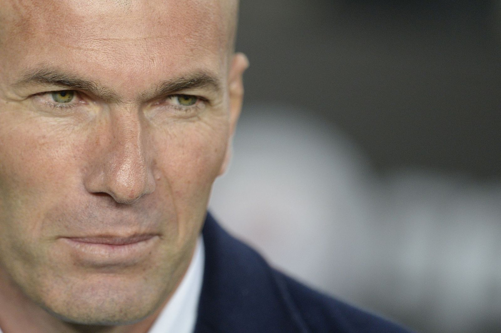 El entrenador del Real Madrid, Zinedine Zidane