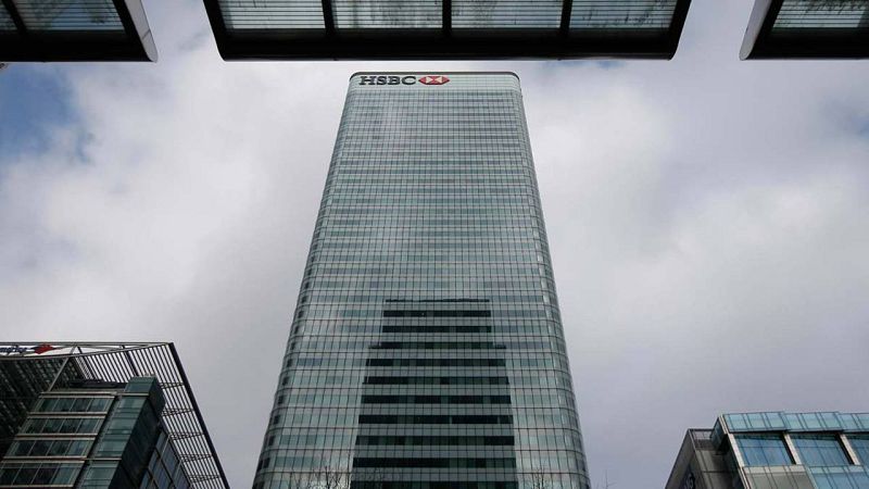 Sede principal del HSBC en el distrito financiero de Londres