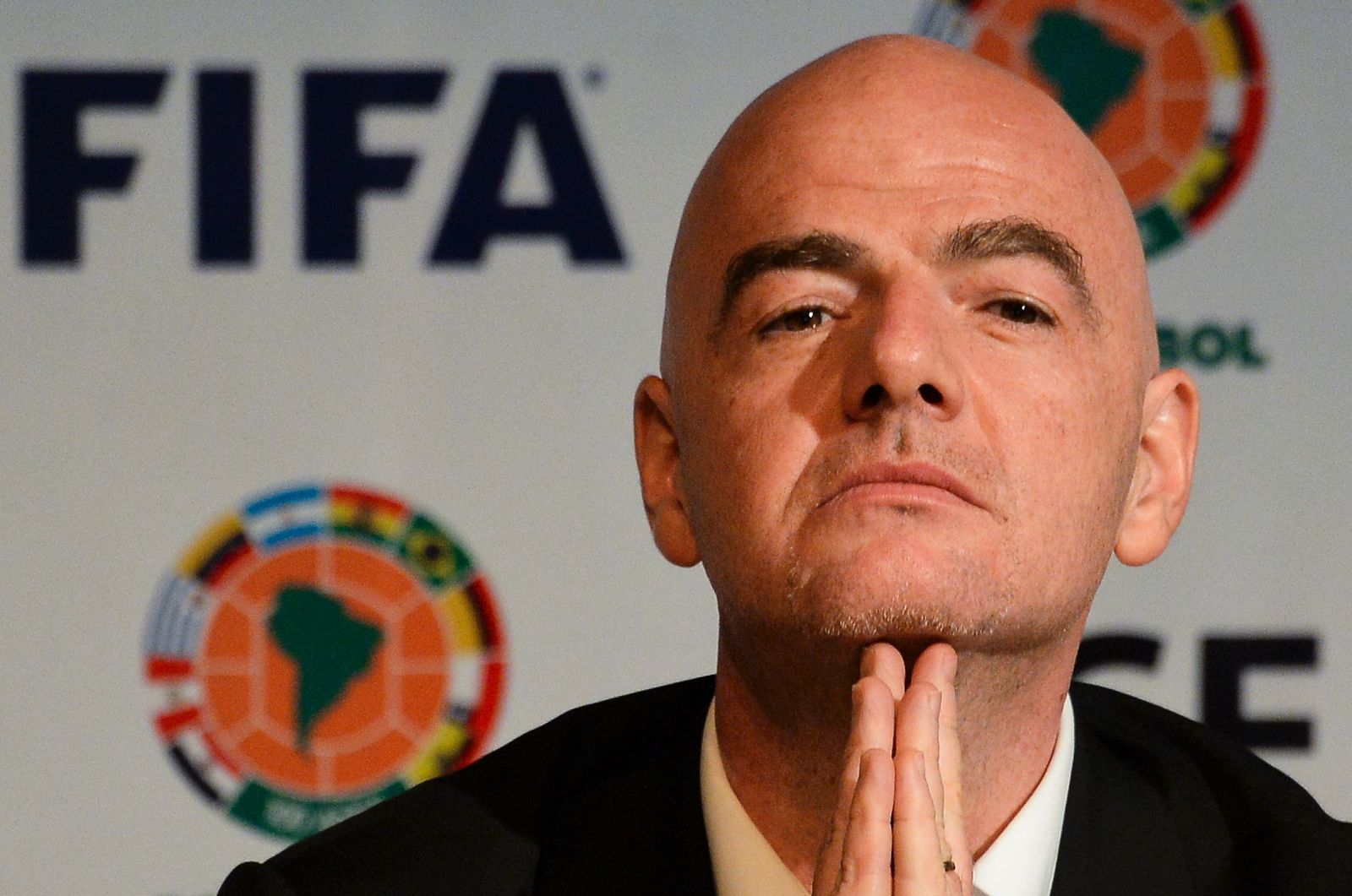 Foto de archivo del presidente de la FIFA, Gianni Infantino.