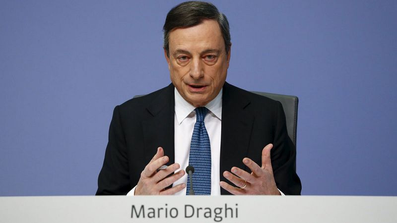 El presidente del BCE, Mario Draghi