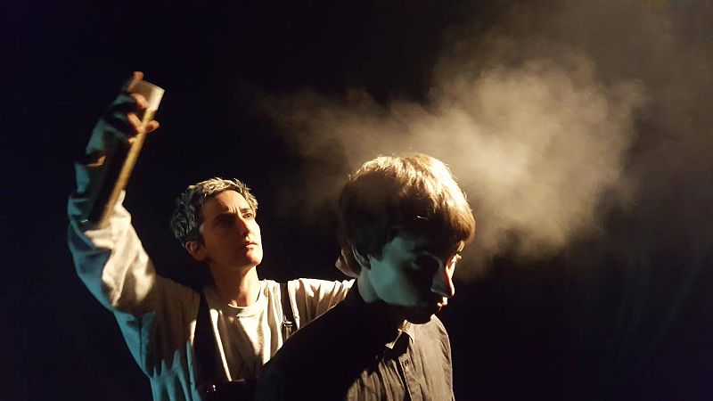 Ramirez Exposure en la grabación del videoclip de "Hazel love"