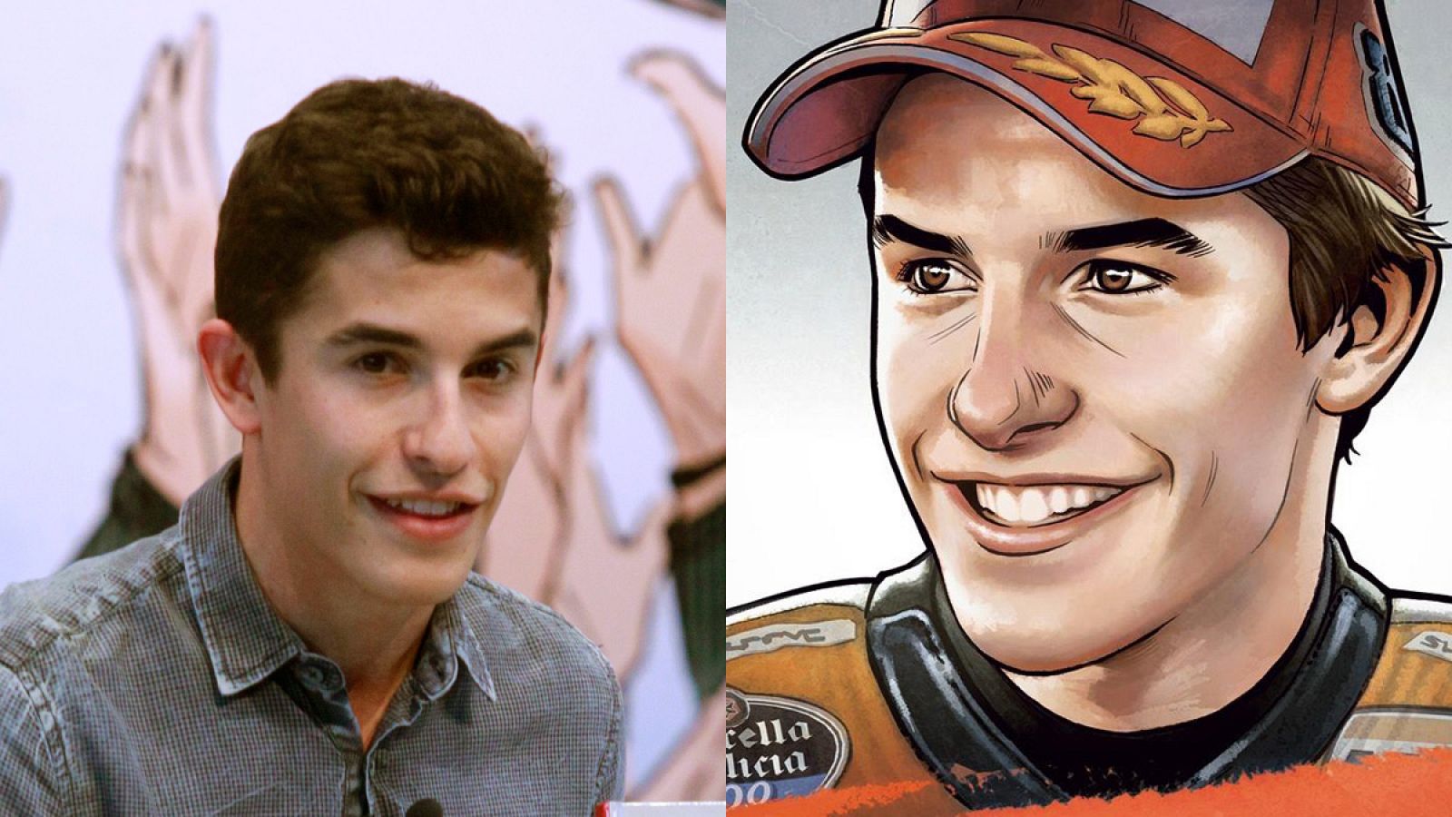 Marc Márquez y su versión en cómic