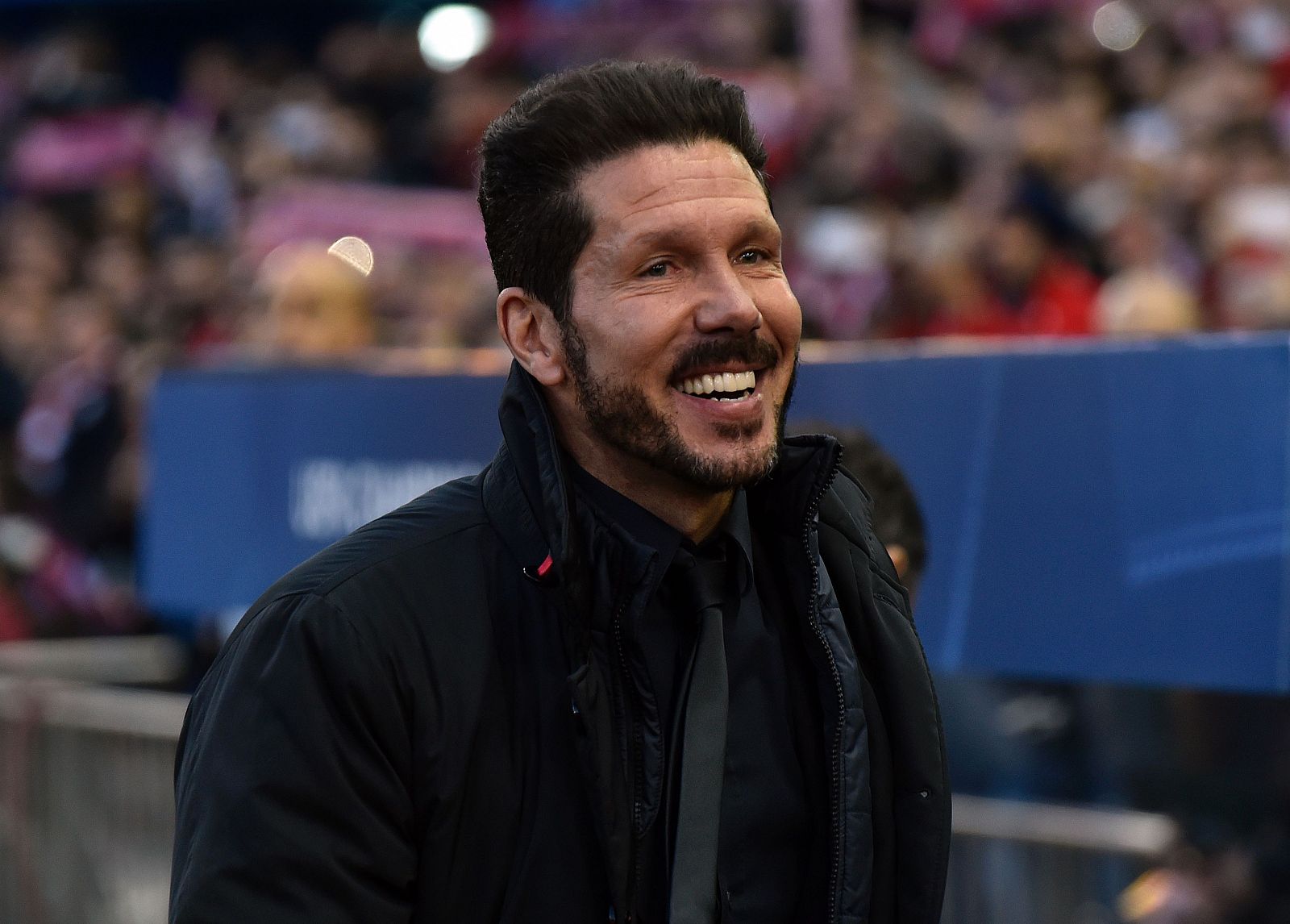 El entrenador del Atlético de Madrid, Diego Simeone.