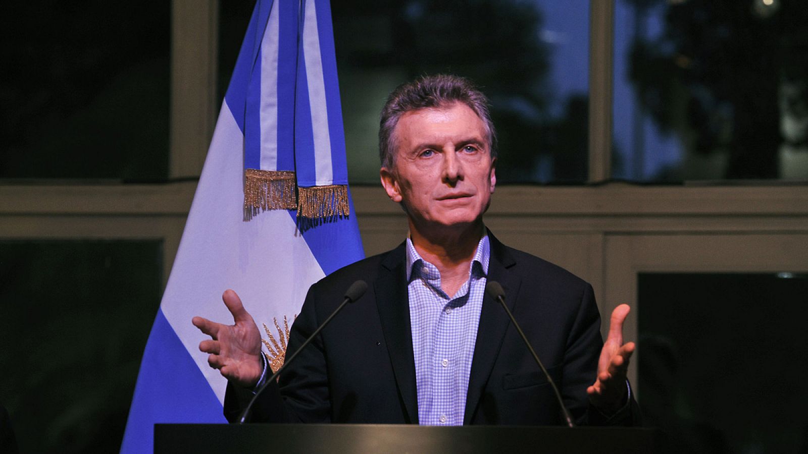 El presidente de Argentina, Mauricio Macri