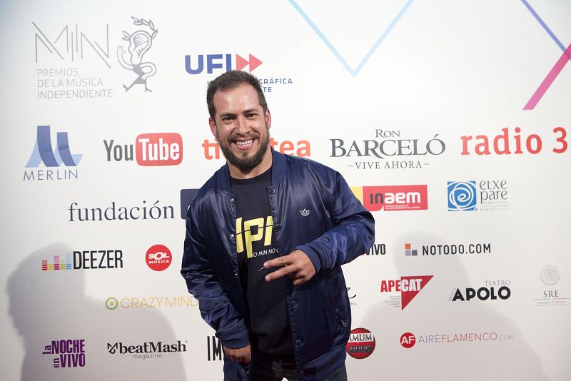 El Langui en los Premios MIN 2016