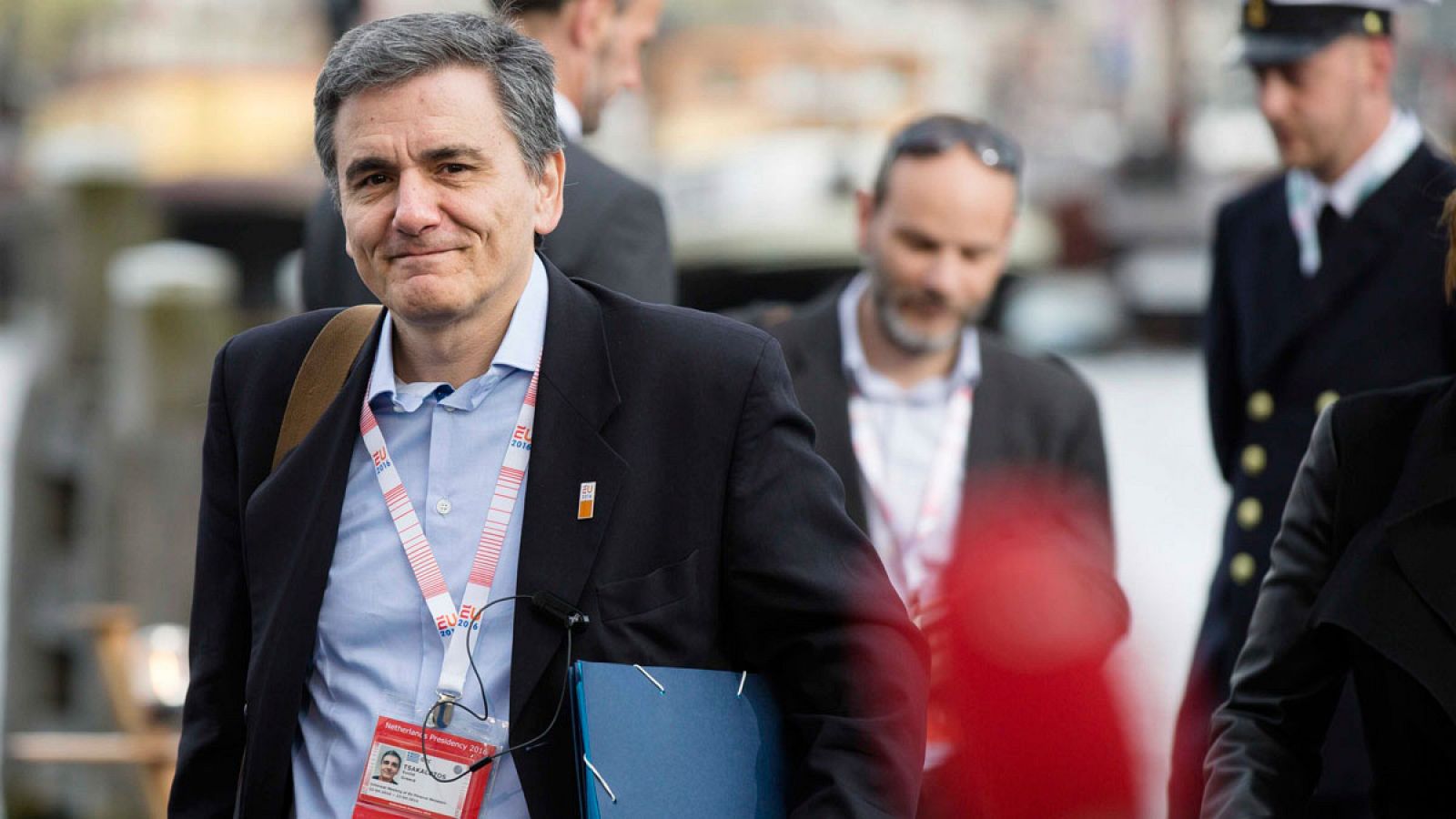 El ministro griego de Finanzas, Euclides Tsakalotos.