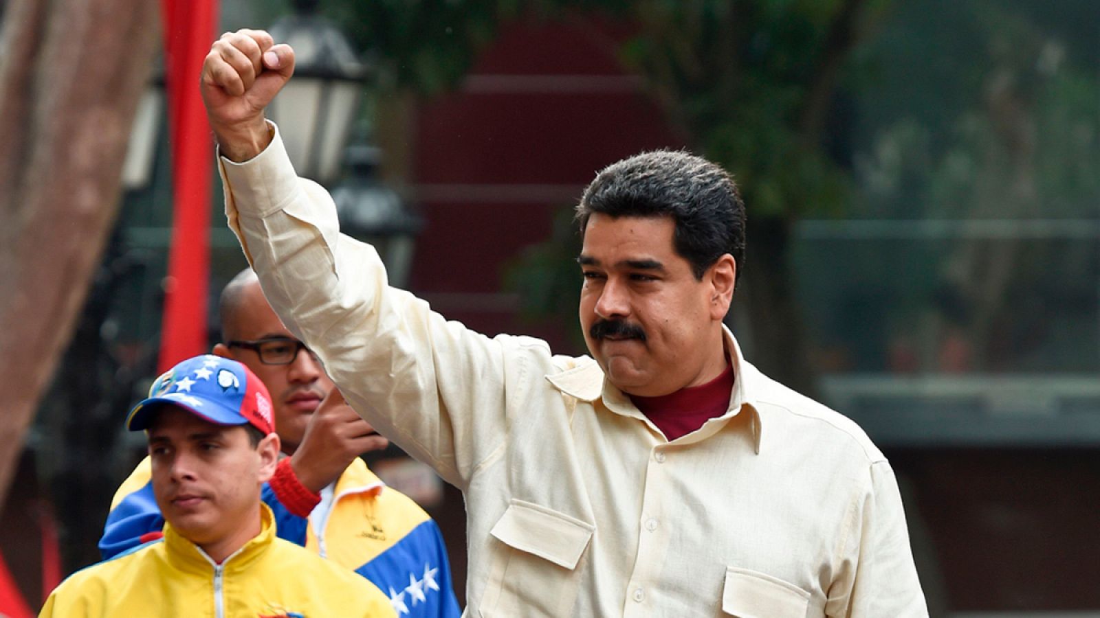 El presidente de Venezuela, Nicolás Maduro, en un acto en Caracas el pasado 19 de abril.