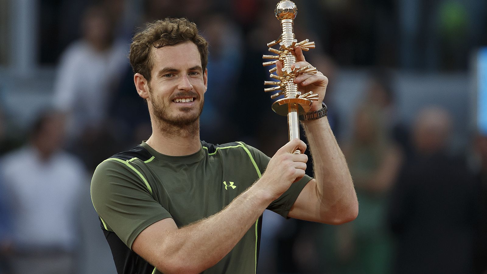 Andy Murray, vencedor del Madrid Open de 2015