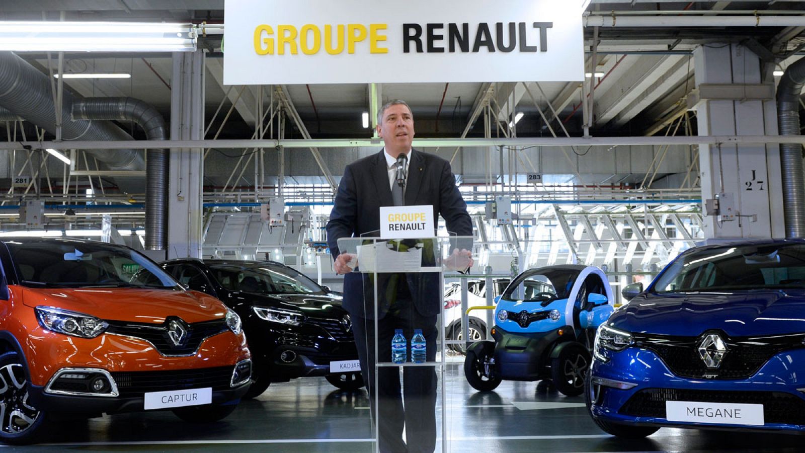 El presidente de Renault España, Jose Vicente de los Mozos