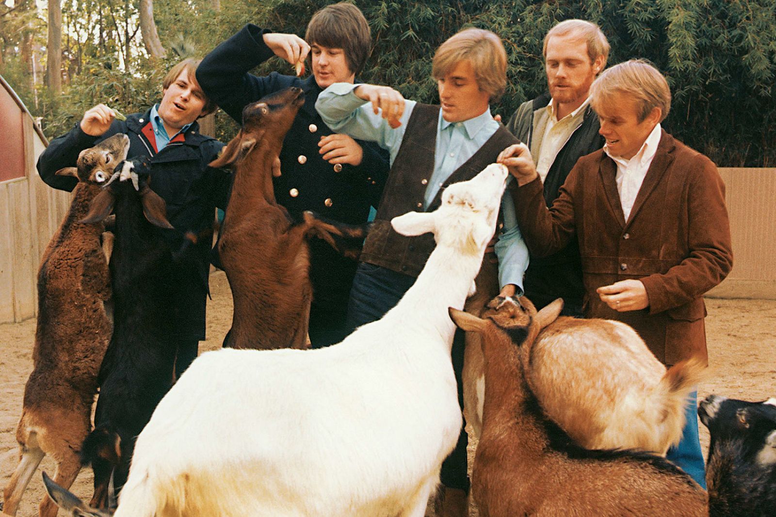 The Beach Boys en la foto de portada de 'Pet Sounds'