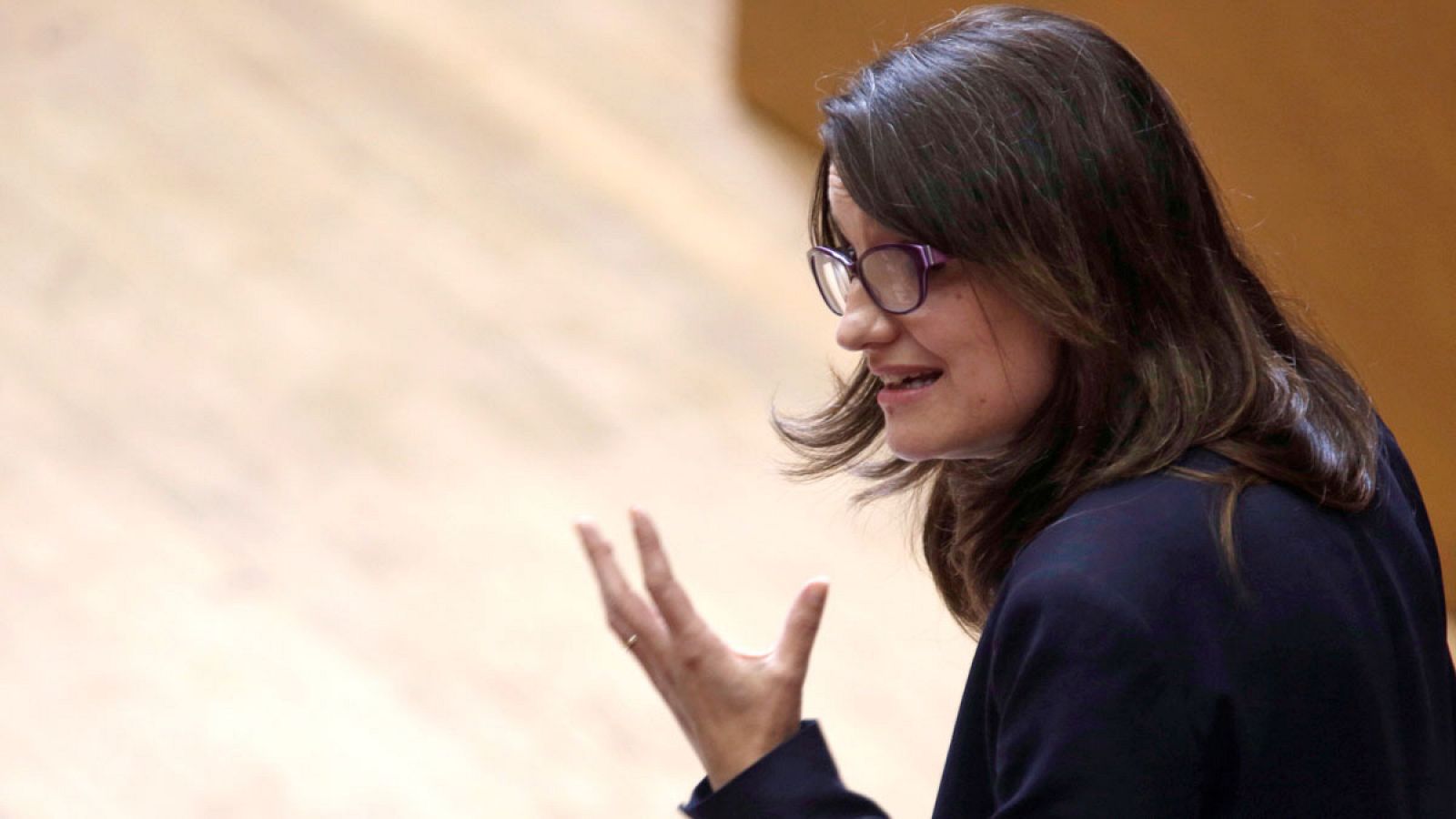 La coportavoz de Compromís y vicepresidenta de la Generalitat  Valenciana, Mónica Oltra