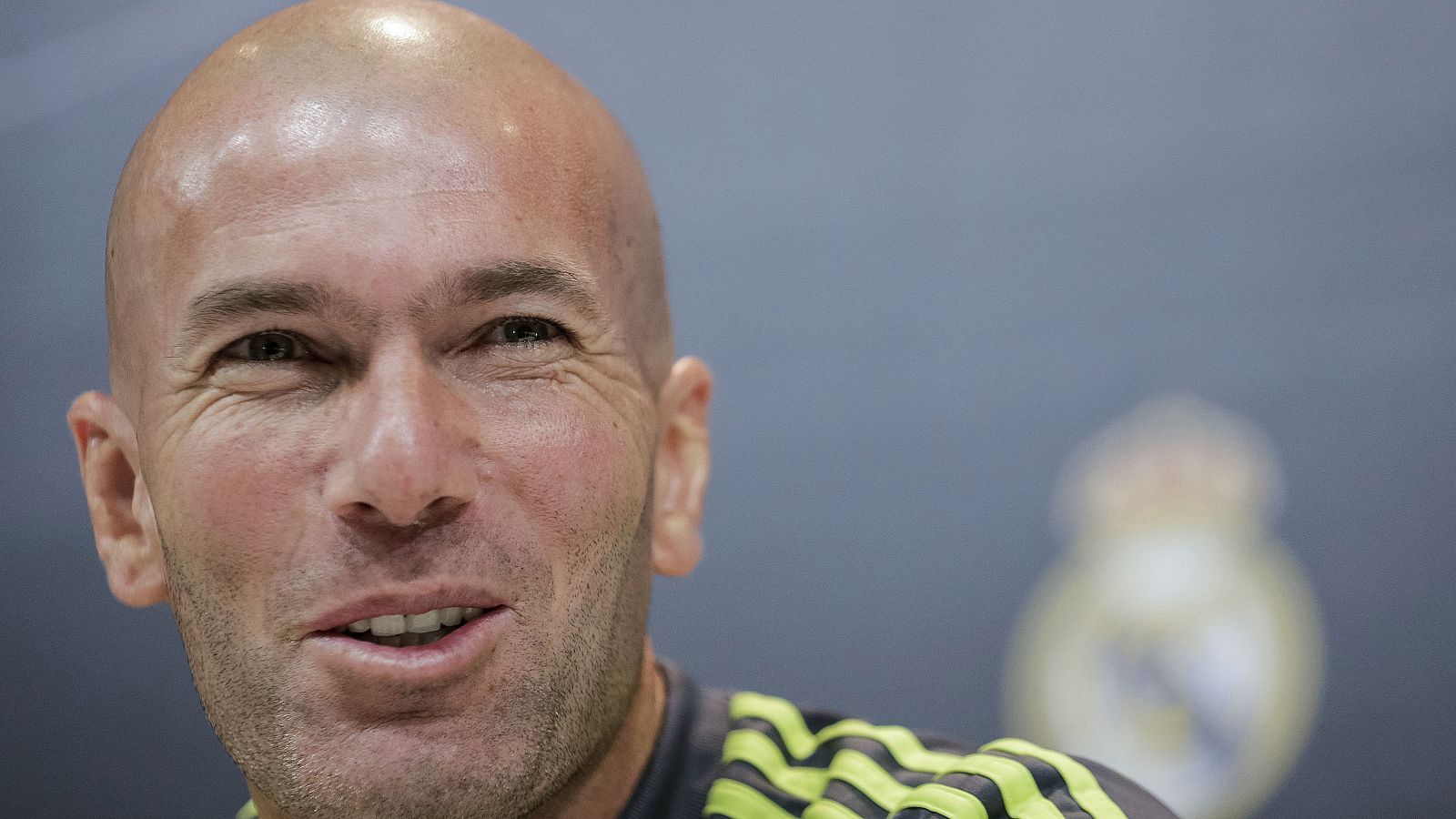 El técnico del Madrid, Zinadine Zidane